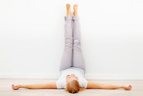 Yoga Legs Up Wall