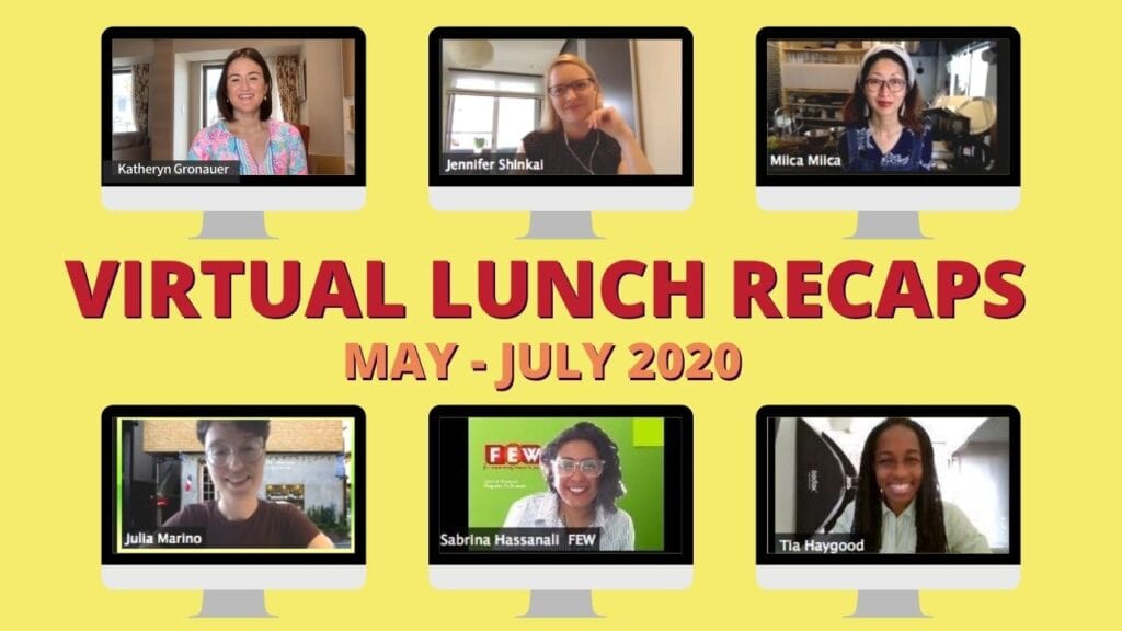 Virtual Lunch with FEW Japan