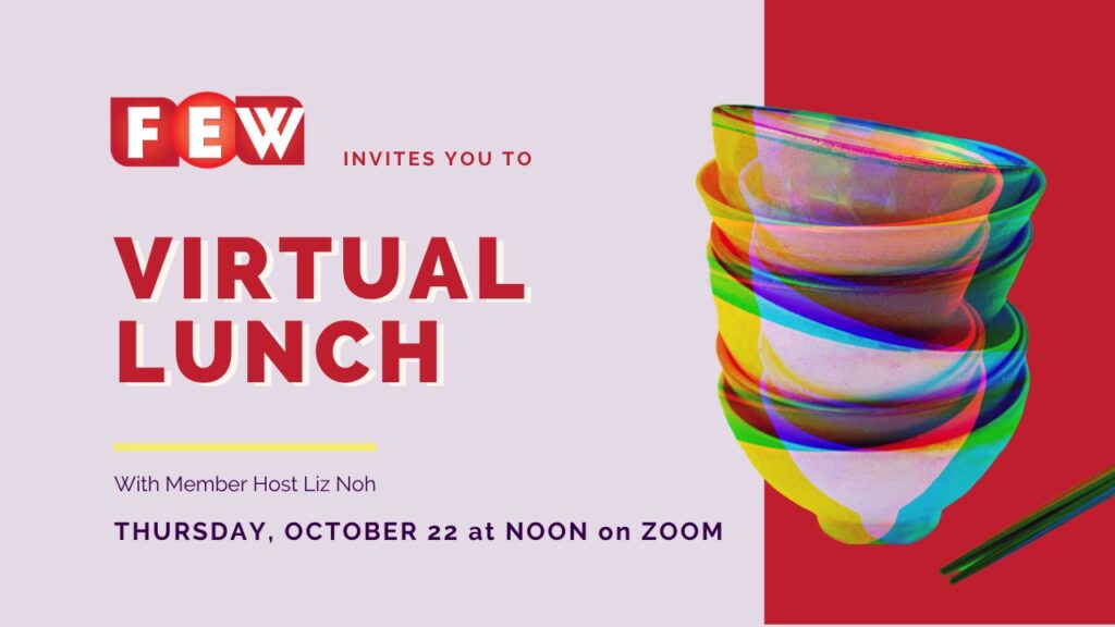FEW Japan Virtual Lunch October 22