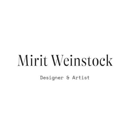Mirit Weinstock - Designer and Artist logo
